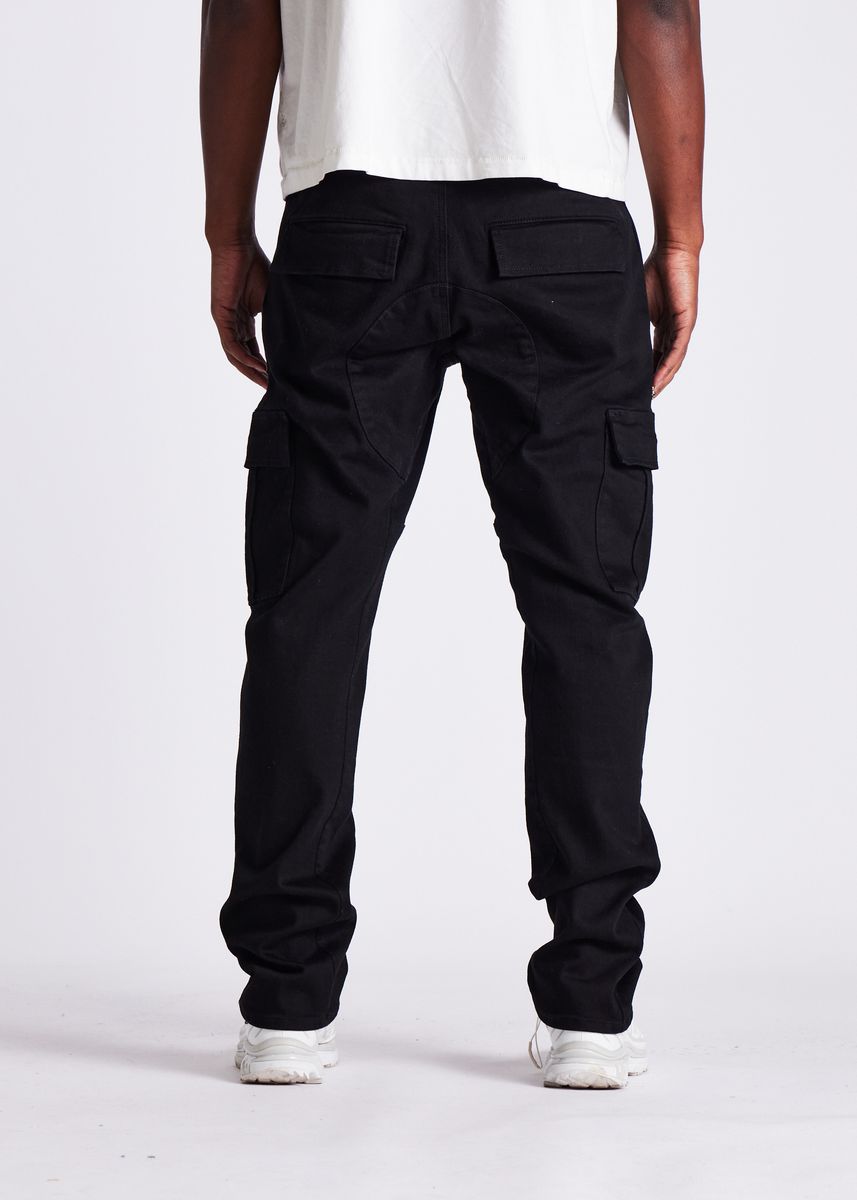 CADES CARGO PANTS "JET BLACK"
