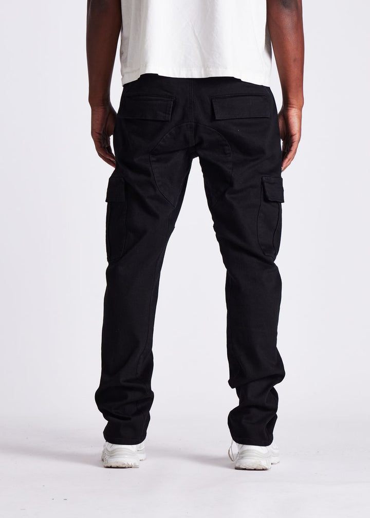 CADES CARGO PANTS "JET BLACK"