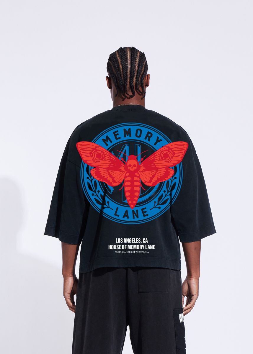 LAYERED ICONS CROP TEE