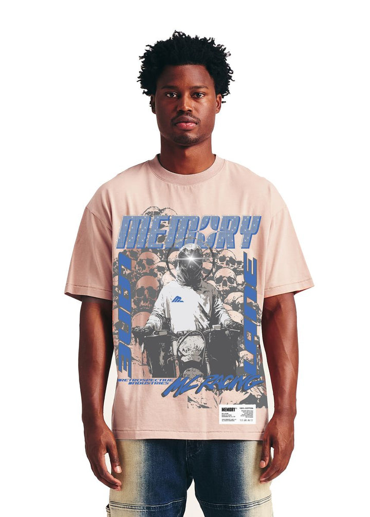 EMBELLISHED GHOST RIDER TEE