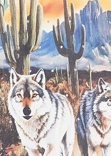 RUNNING WOLVES 2 TEE