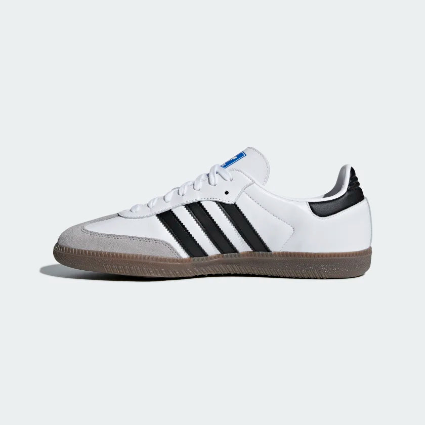 Adidas Samba OG Shoes-Cloud White / Core Black/ Clear Granite