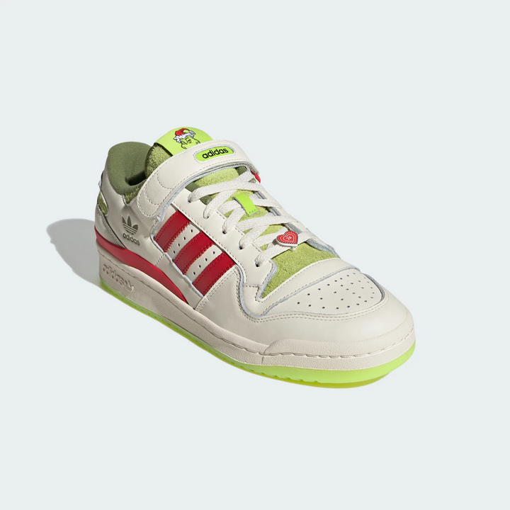 adidas Forum Low x The Grinch Shoes - White
