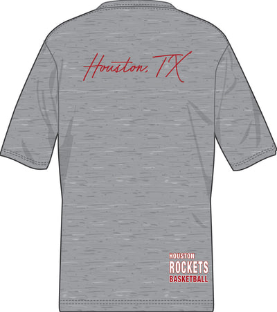NBA M&N CITY COLLECTION S/S TEE ROCKETS (Grey Heather)