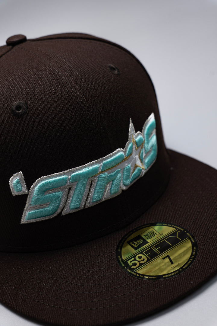 LONE STAR REPPIN' 59FIFTY FITTED "BURNT WOOD"