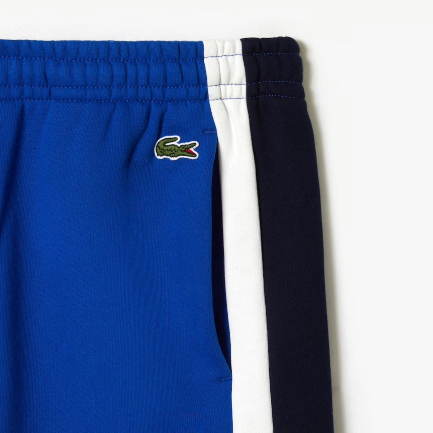 Men’s Brushed Fleece Colorblock Shorts (Blue)