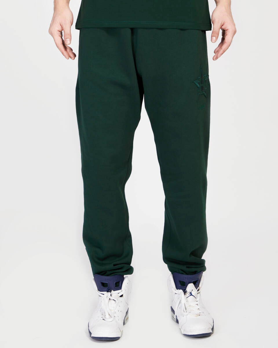 HOUSTON ASTROS NEUTRAL FLC SWEATPANT (FOREST GREEN)