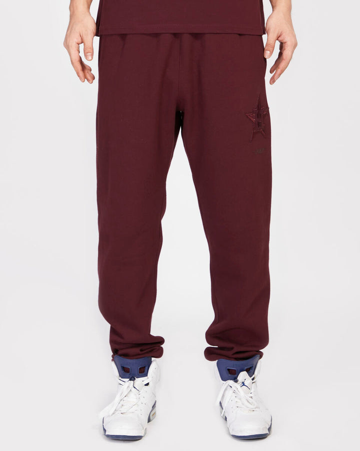 HOUSTON ASTROS NEUTRAL FLC SWEATPANT (WINE)