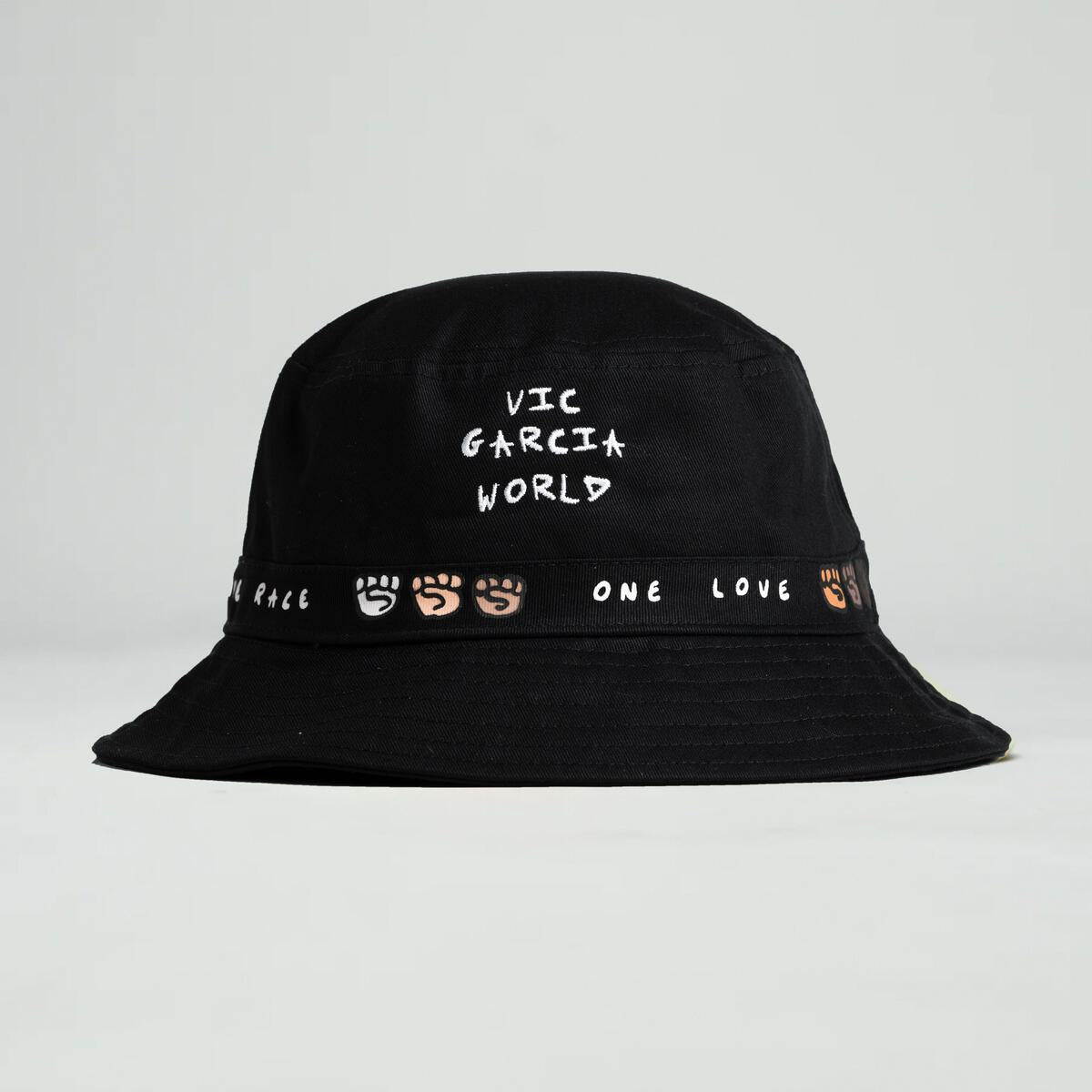 One Race, One Love Bucket Hat (Black)