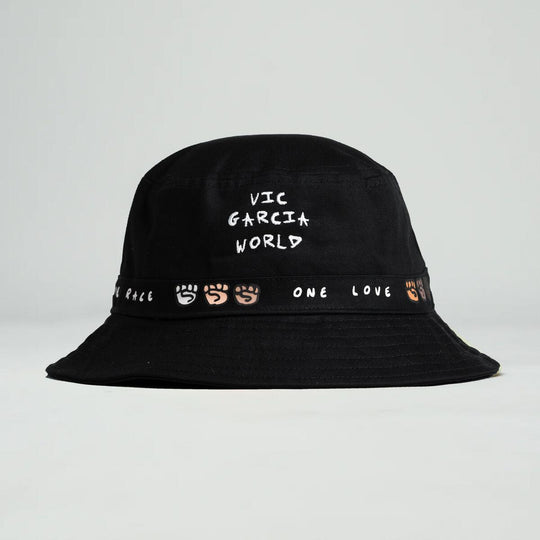 One Race, One Love Bucket Hat (Black)