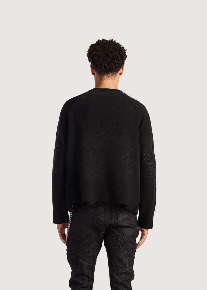 ASHEN THREAD L/S KNIT