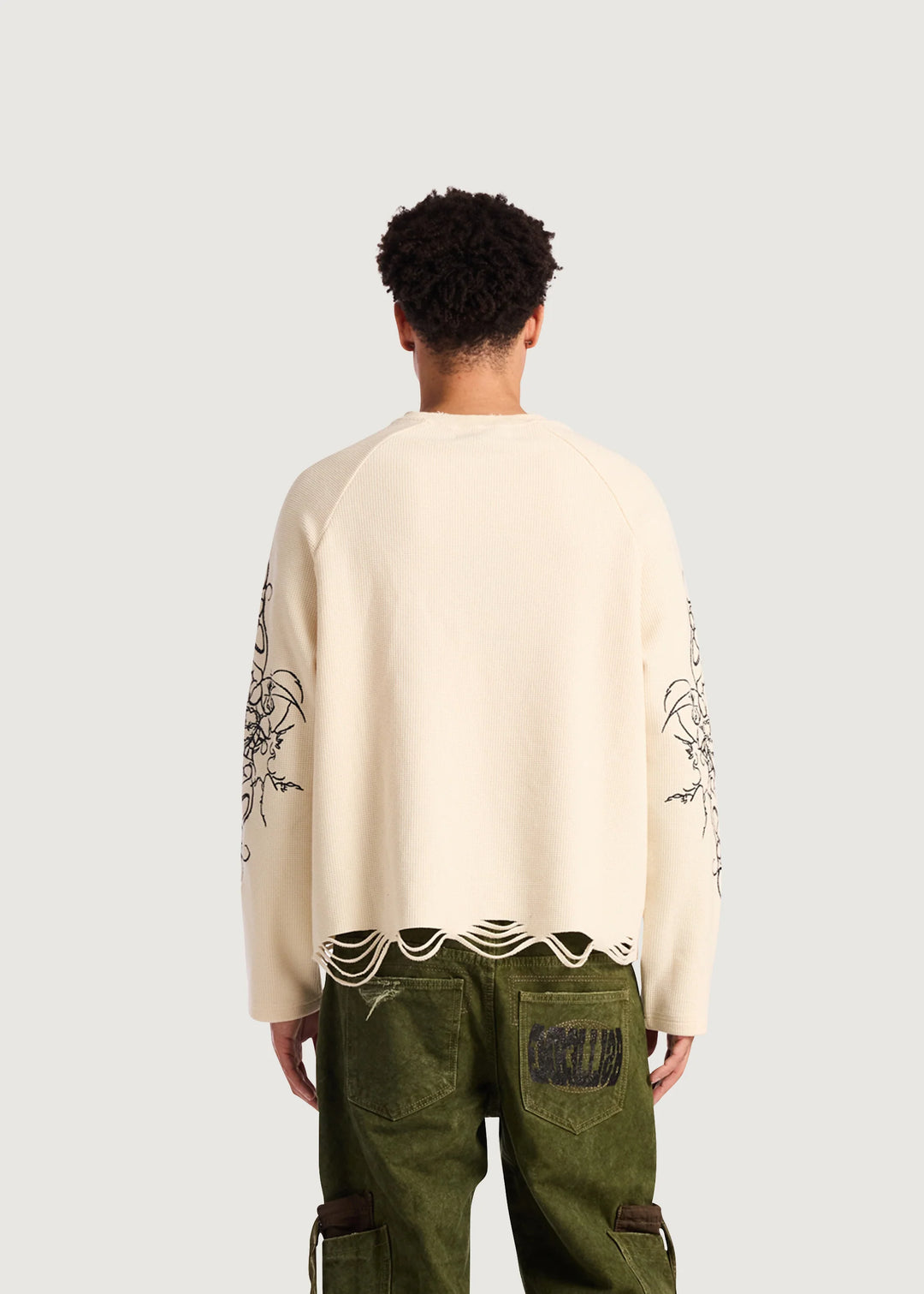 ASHEN THREAD L/S KNIT