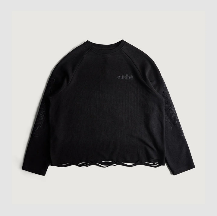 ASHEN THREAD L/S KNIT