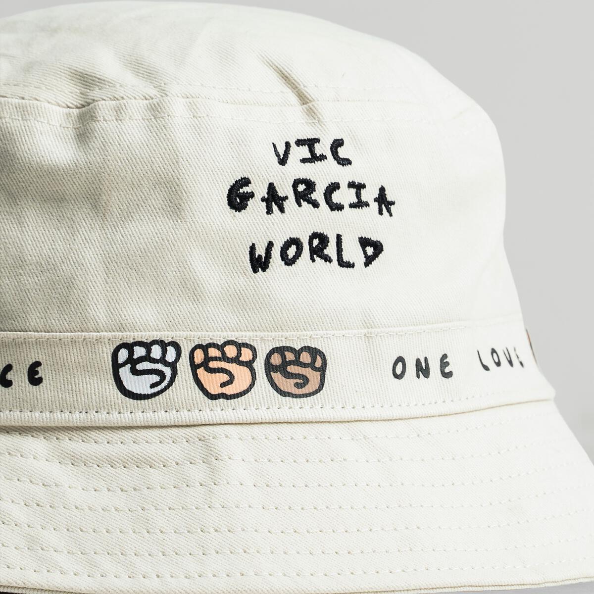 One Race, One Love Bucket Hat (Cream)