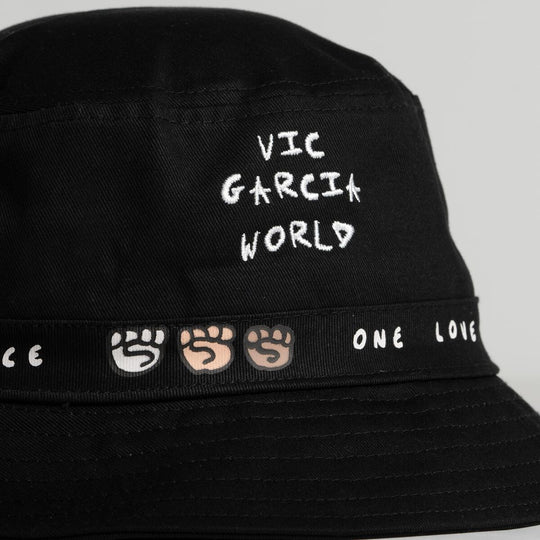 One Race, One Love Bucket Hat (Black)