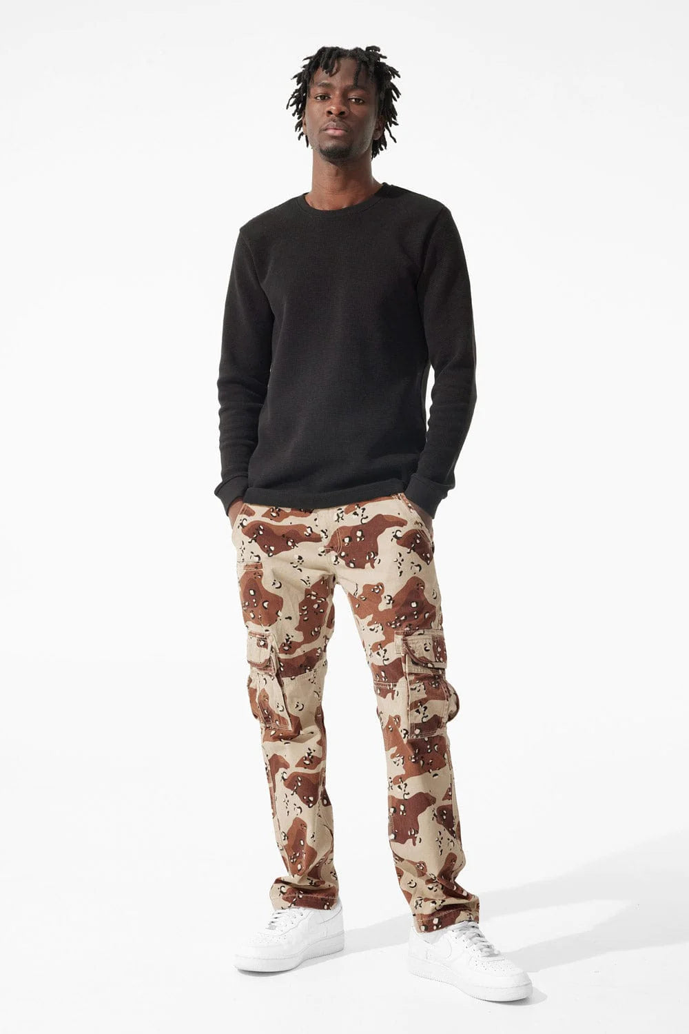 XAVIER - OG CAMO CARGO PANTS (DESERT)