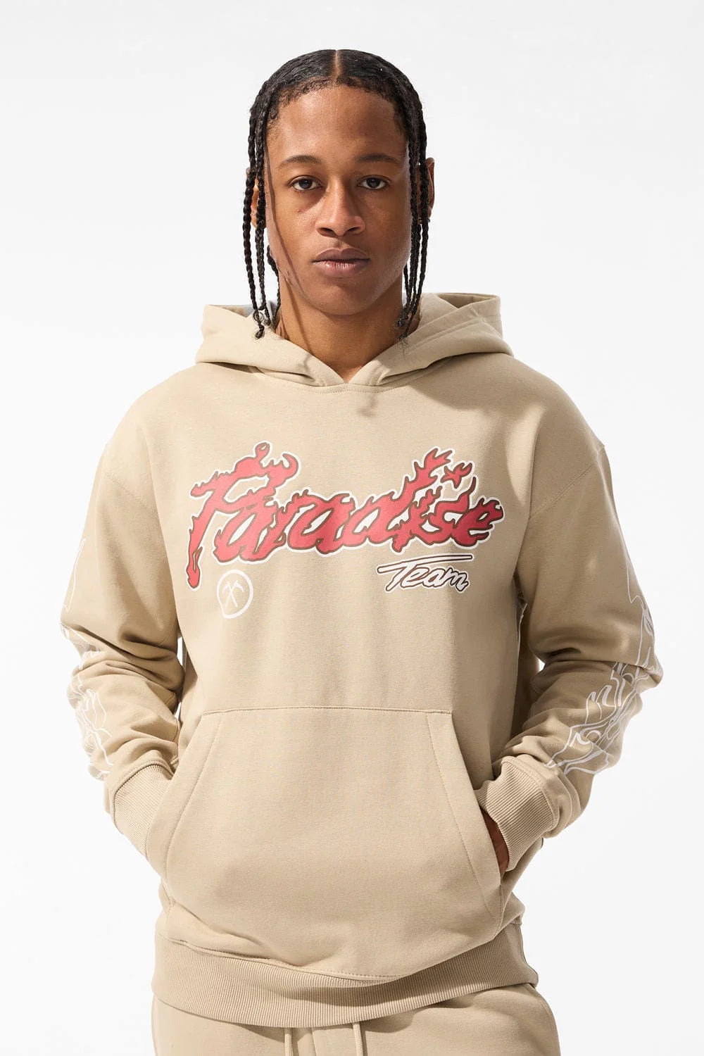 PARADISE TOUR HOODIE (SAND)