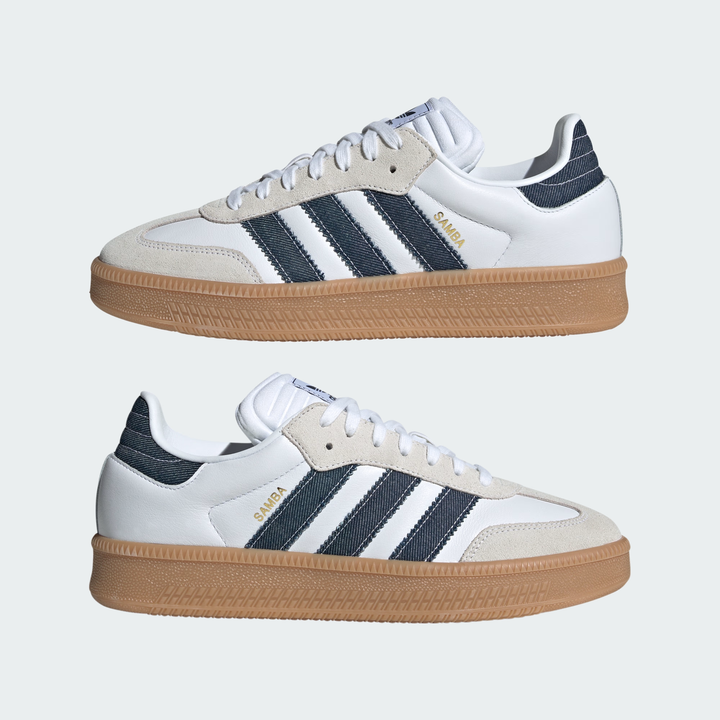 adidas XLG Samba Men's Shoe - Cloud White / Night Indigo / Core White