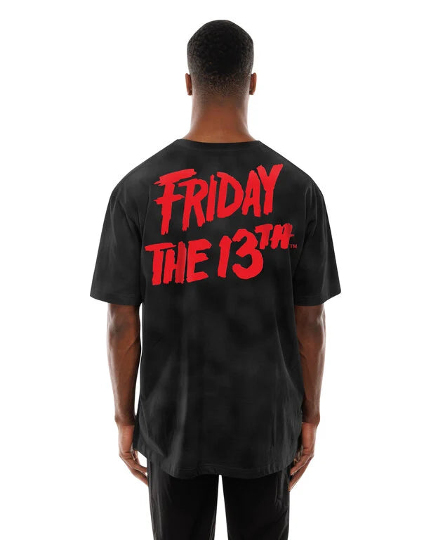 FRIDAY THE 13TH ACID WASH S/S TEE