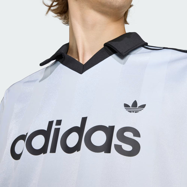 adidas ARCHIVE COLLAR ENGINEERED JERSEY