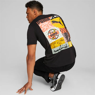 Puma SWXP Worldwide Graphic Shirt (Black)