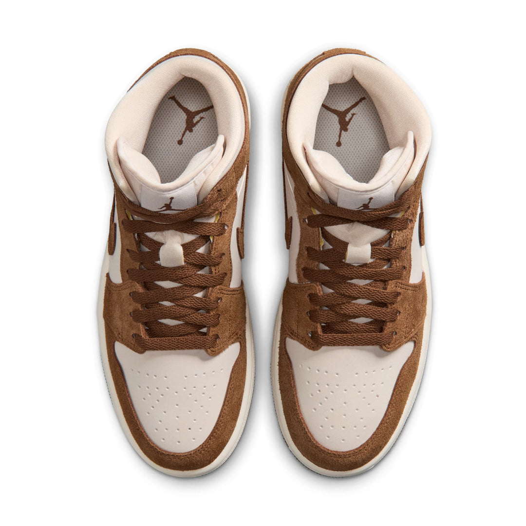 W AIR JORDAN 1 MID "LIGHT BRITISH TAN"