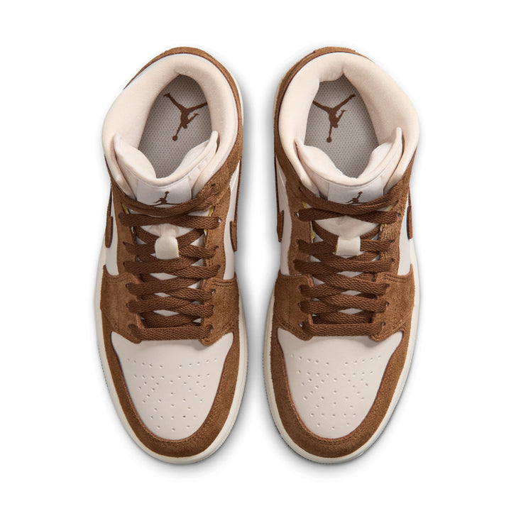 W AIR JORDAN 1 MID "LIGHT BRITISH TAN"