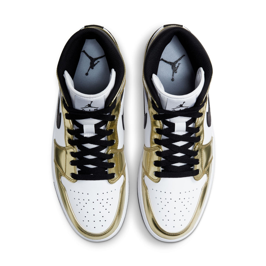 AIR JORDAN 1 MID SE "METALLIC GOLD"