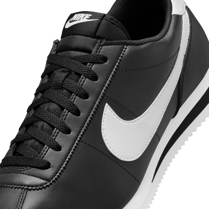 NIKE CORTEZ LEATHER "BLACK"