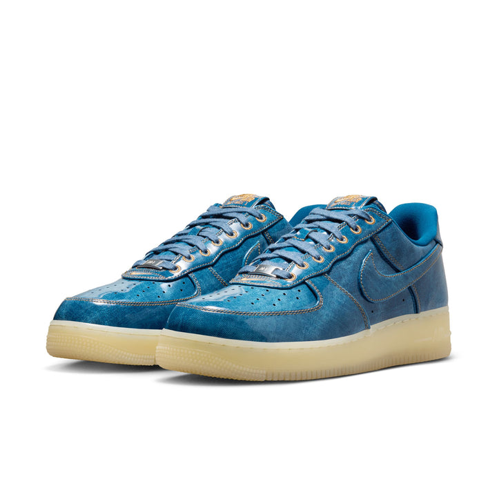 NIKE AIR FORCE 1 RETRO "PATENT DENIM"