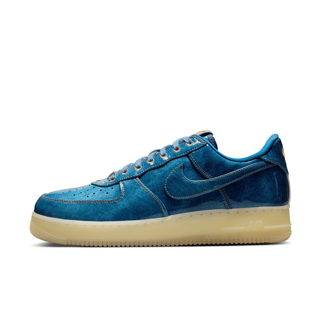 NIKE AIR FORCE 1 RETRO "PATENT DENIM"