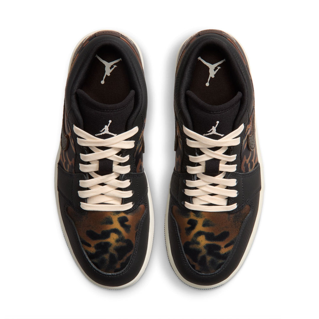 WMNS AIR JORDAN 1 LOW SE "BLACK LEOPARD"