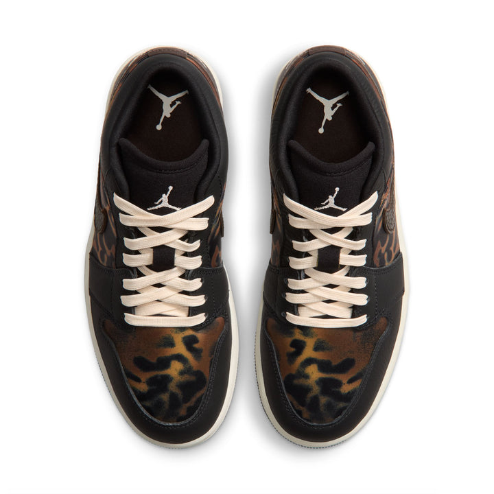 WMNS AIR JORDAN 1 LOW SE "BLACK LEOPARD"