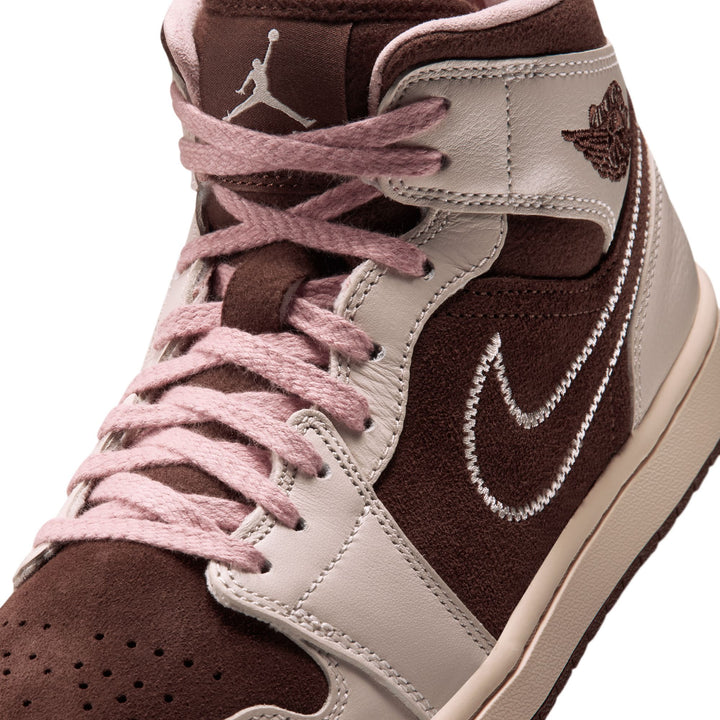 WMNS AIR JORDAN 1 MID SE "CACAO WOW"