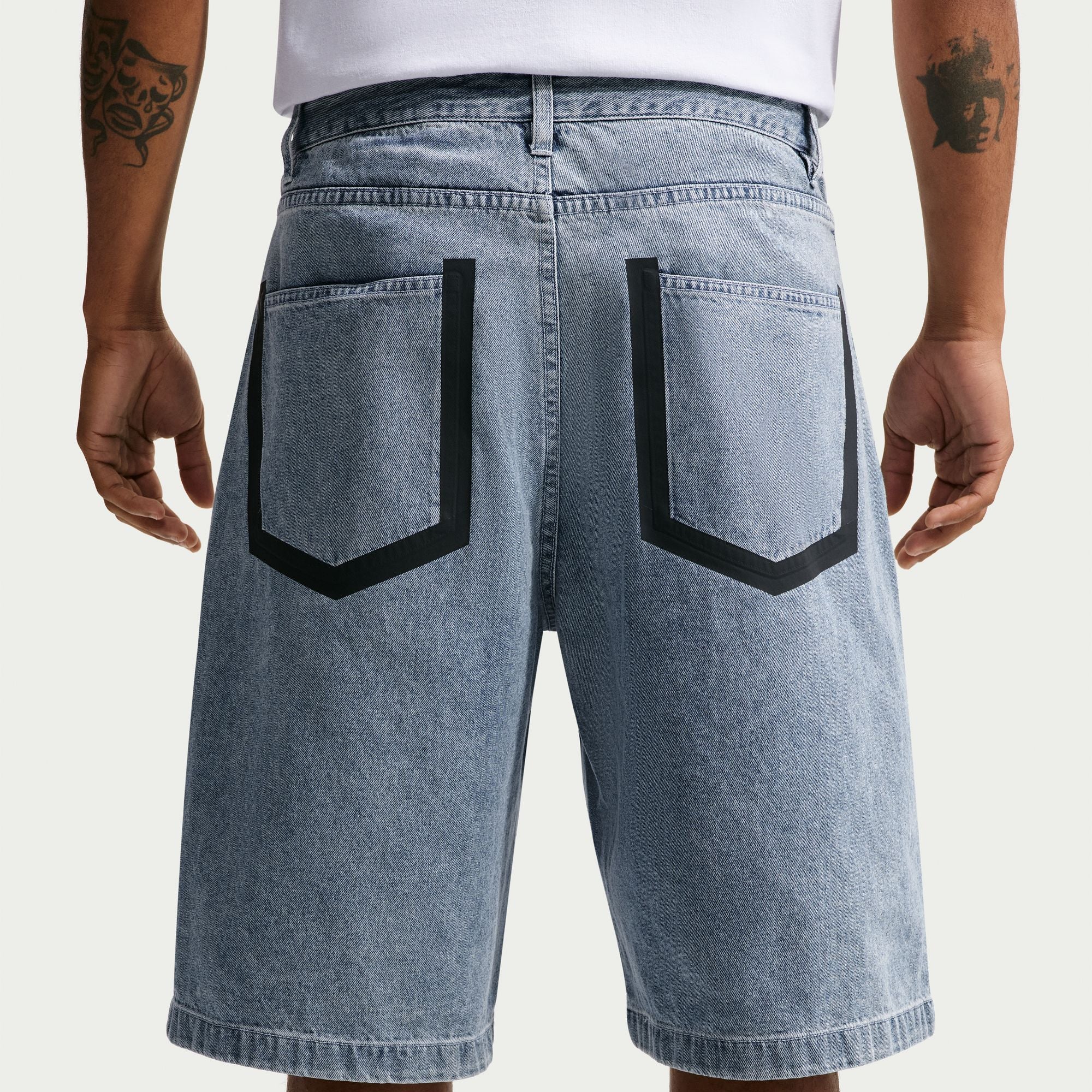 NIKE YOUR MESSAGE HERE INDIGO DENIM SHORTS – Active Athlete 88