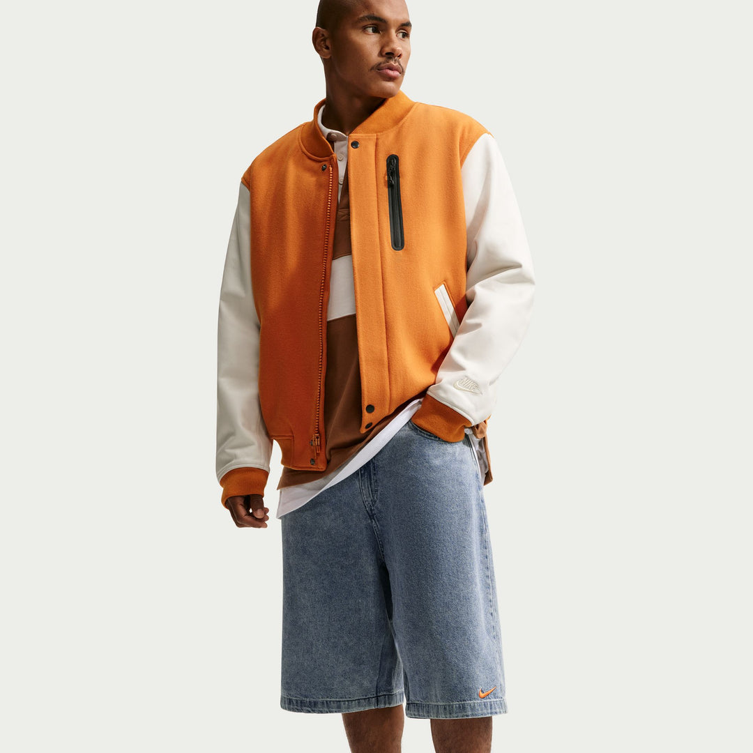 NIKE YOUR MESSAGE HERE INDIGO DENIM SHORTS