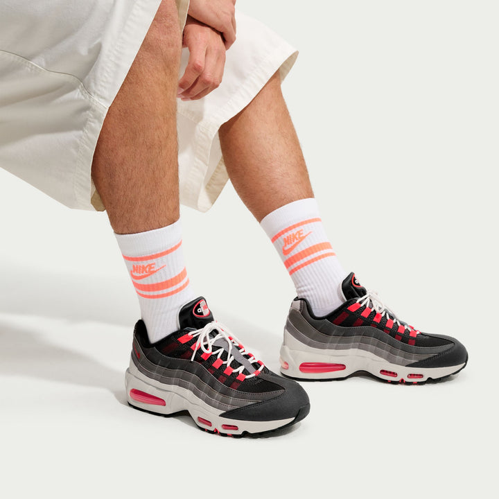 NIKE AIR MAX '95 BIG BUBBLE PRM "SOLAR RED"