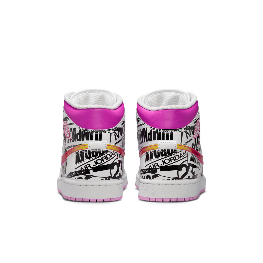 AIR JORDAN 1 MID SE "FIRE PINK"