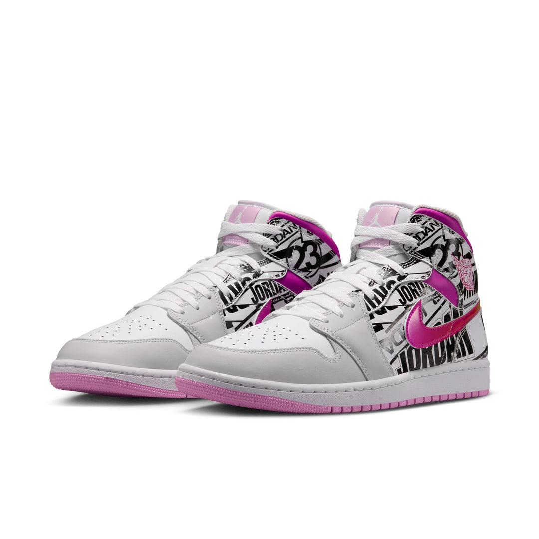 AIR JORDAN 1 MID SE "FIRE PINK"