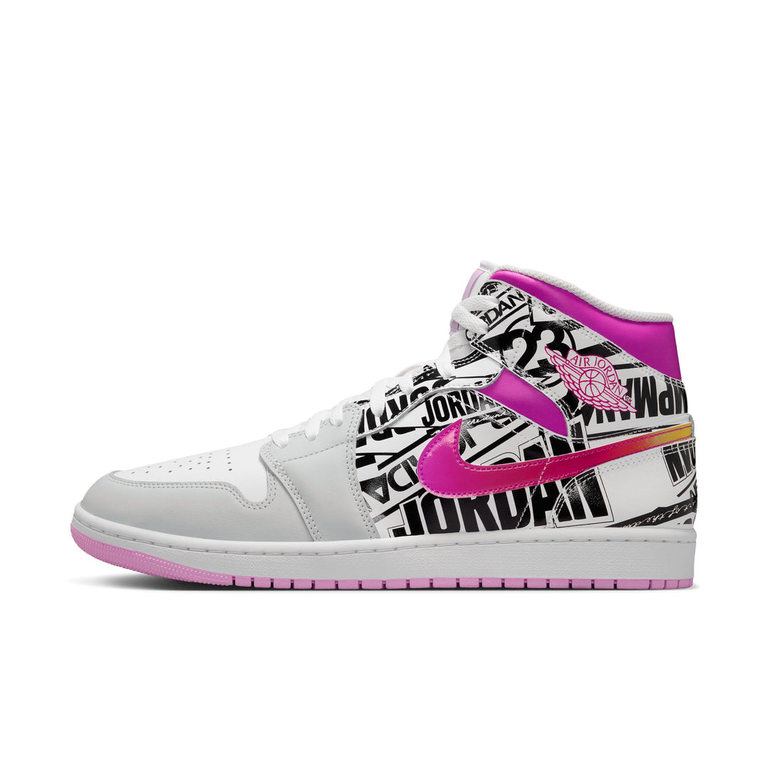AIR JORDAN 1 MID SE "FIRE PINK"