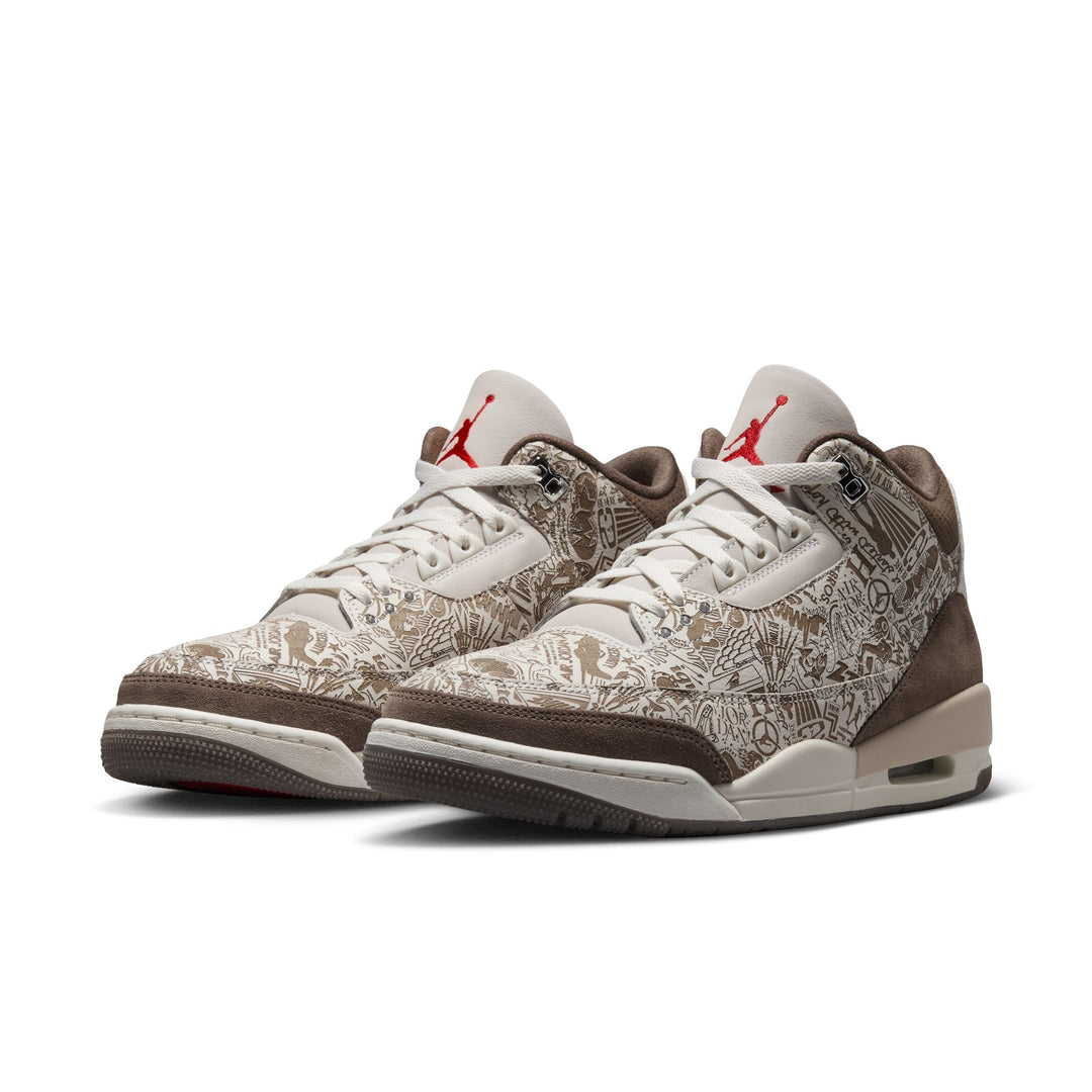 AIR JORDAN 3 RETRO LASER "PHANTOM & PALOMINO"