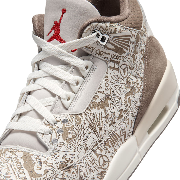 AIR JORDAN 3 RETRO LASER "PHANTOM & PALOMINO"