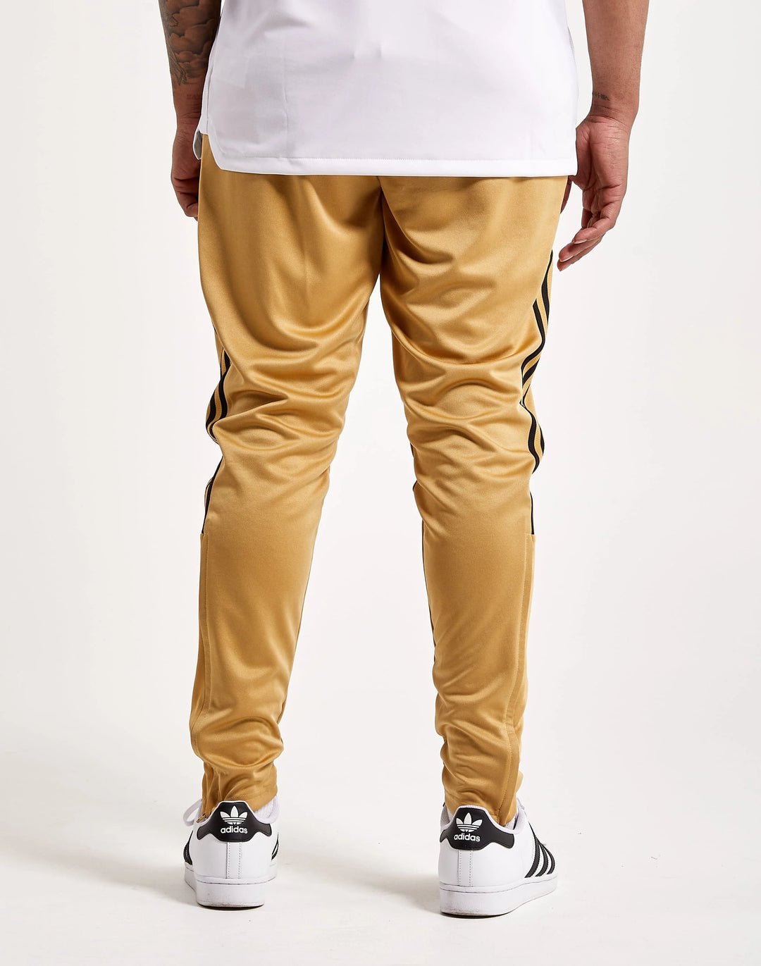 MENS ADIDAS TIRO TRACK PANTS (Tan)