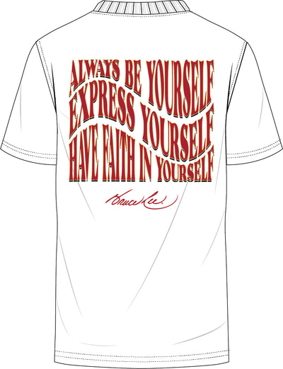MITCHELL & NESS BRANDED BRUCE LEE LEGACY TEE COLLAB (WHIT)