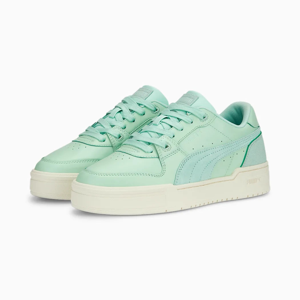 Puma CA Pro Lux Cord Sneakers (Minty Burst- Warm White)