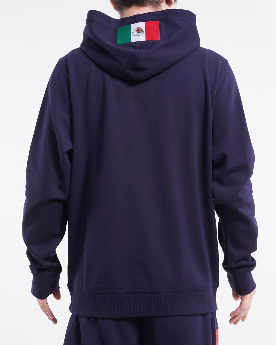 HOUSTON ASTROS MEXICO WORDMARK DK PO HOODIE ( MIDNIGHT NAVY)
