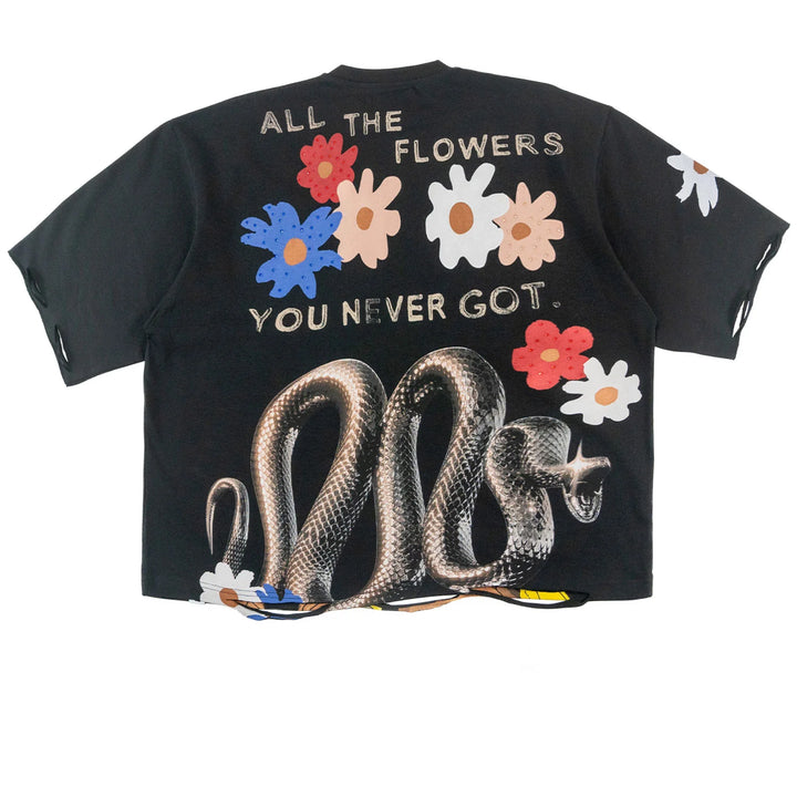 CROP KB GOATED TEE