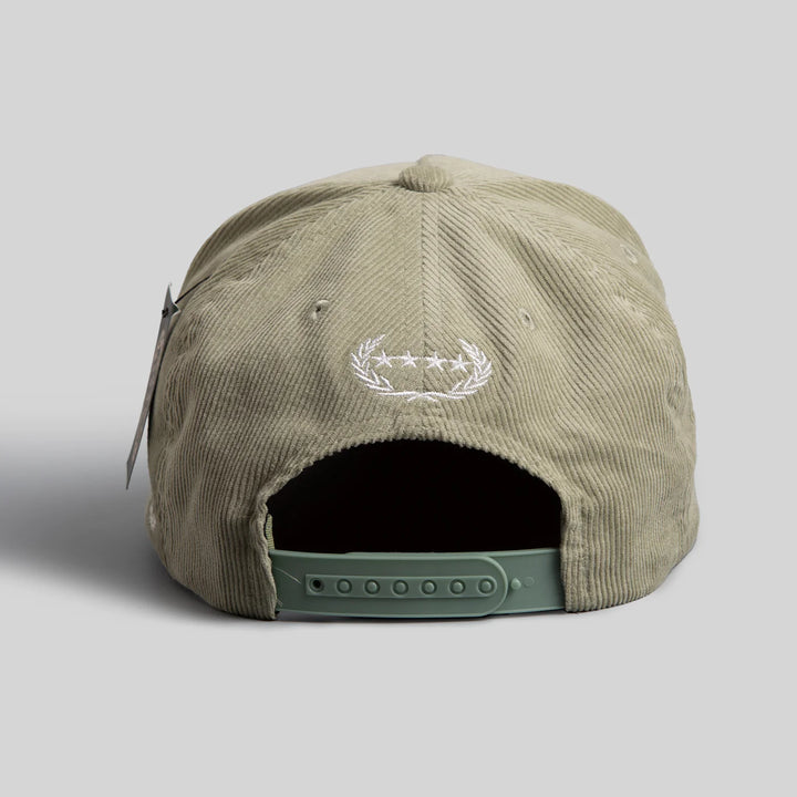 RESPECTFULLY JADE CORDUROY TRUCKER HAT