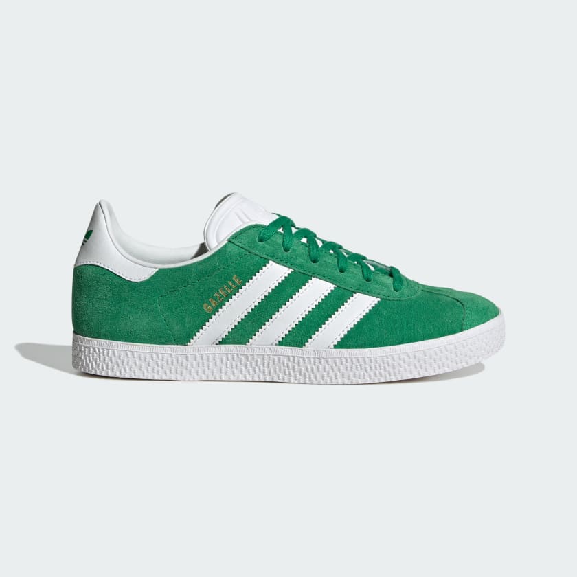 adidas Gazelle Grade School Shoes - Green Active Athlete 88 adidas Gazelle Grade School Shoes - Green Active Athlete 88