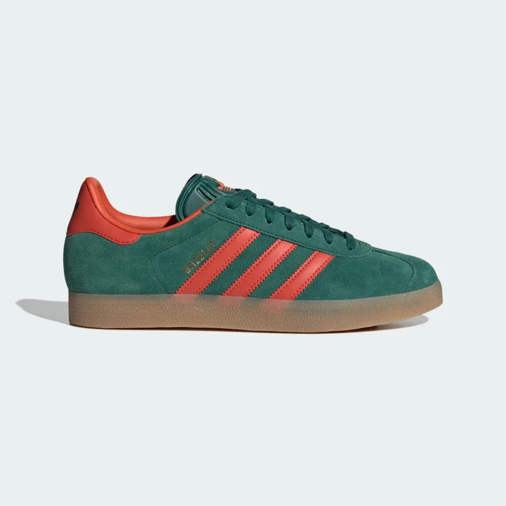 Adidas Gazelle Men's Lifestyle Shoes - Green/Red/Gum